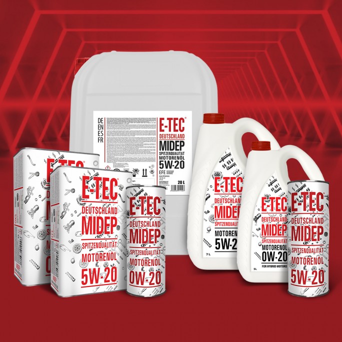 ​Expansion of the range of E-TEC engine oils